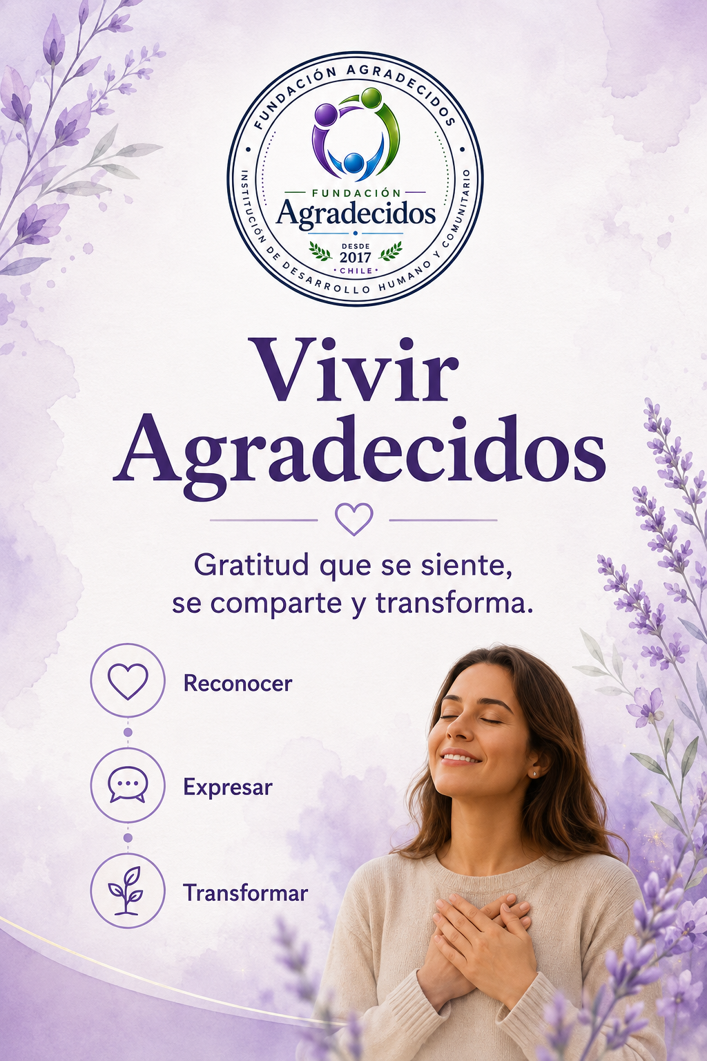 Programa Vivir Agradecidos de Fundación Agradecidos para fortalecer la gratitud y el bienestar